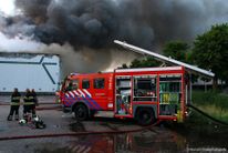 Brand industrieterein Oudenrijn - Utrecht