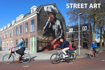 Street-art Westplein Utrecht